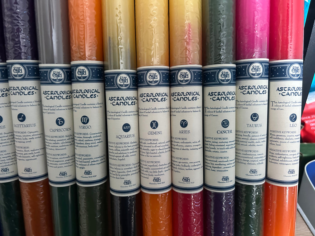 Star Child Zodiac Astrology Candle – Magical Infusion Ritual Candle
