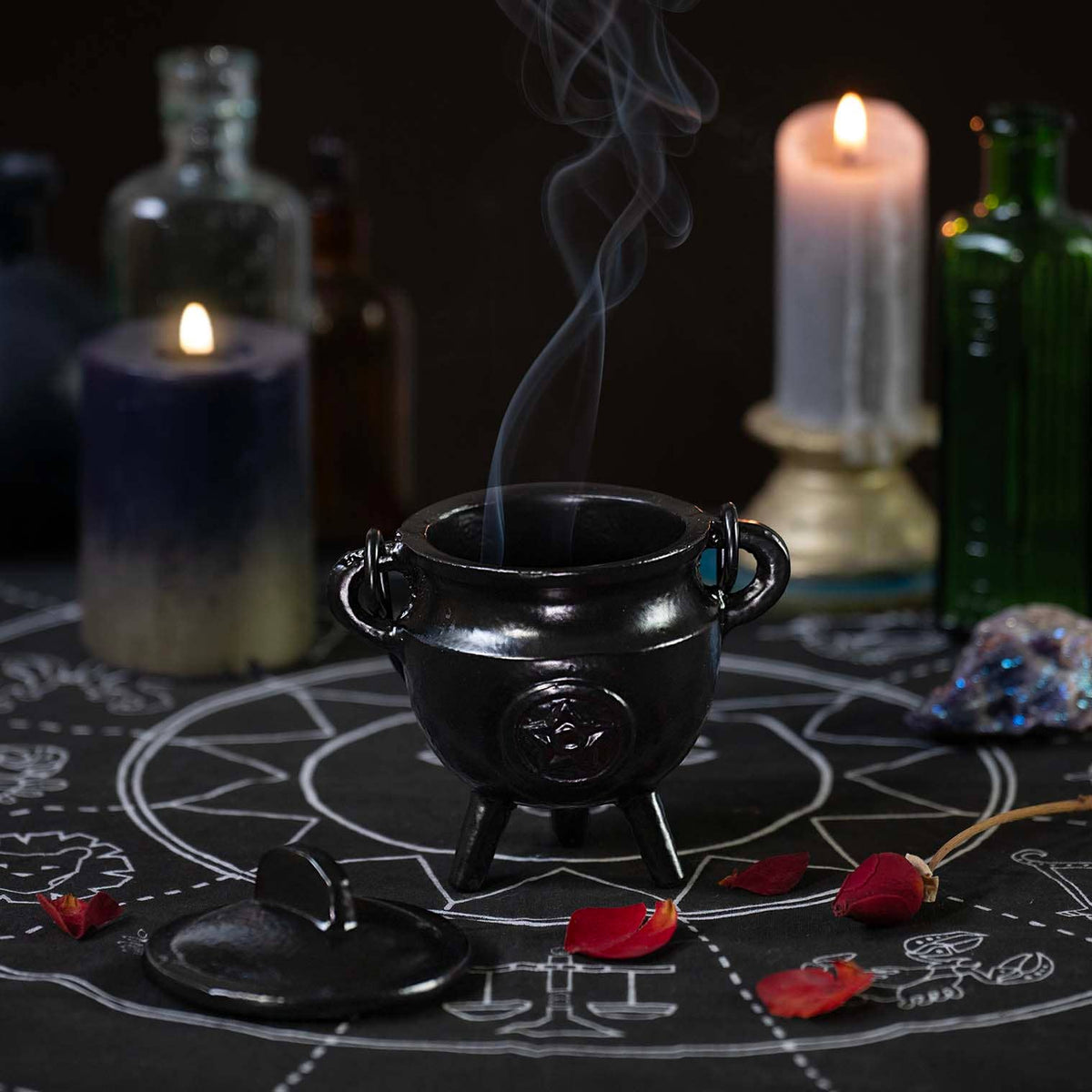 Cast Iron Cauldron - Star
