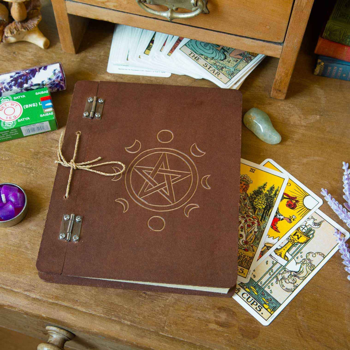 Blank Moon Phases Spell Book