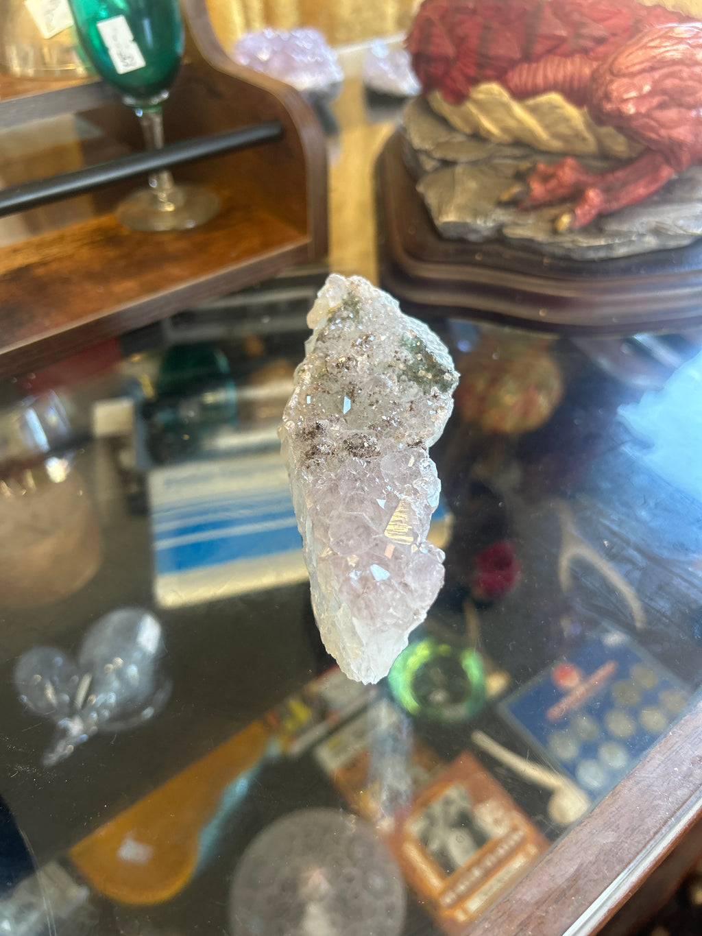 Natural Amethyst Crystal Cluster – 487g – Unique One-Off Piece