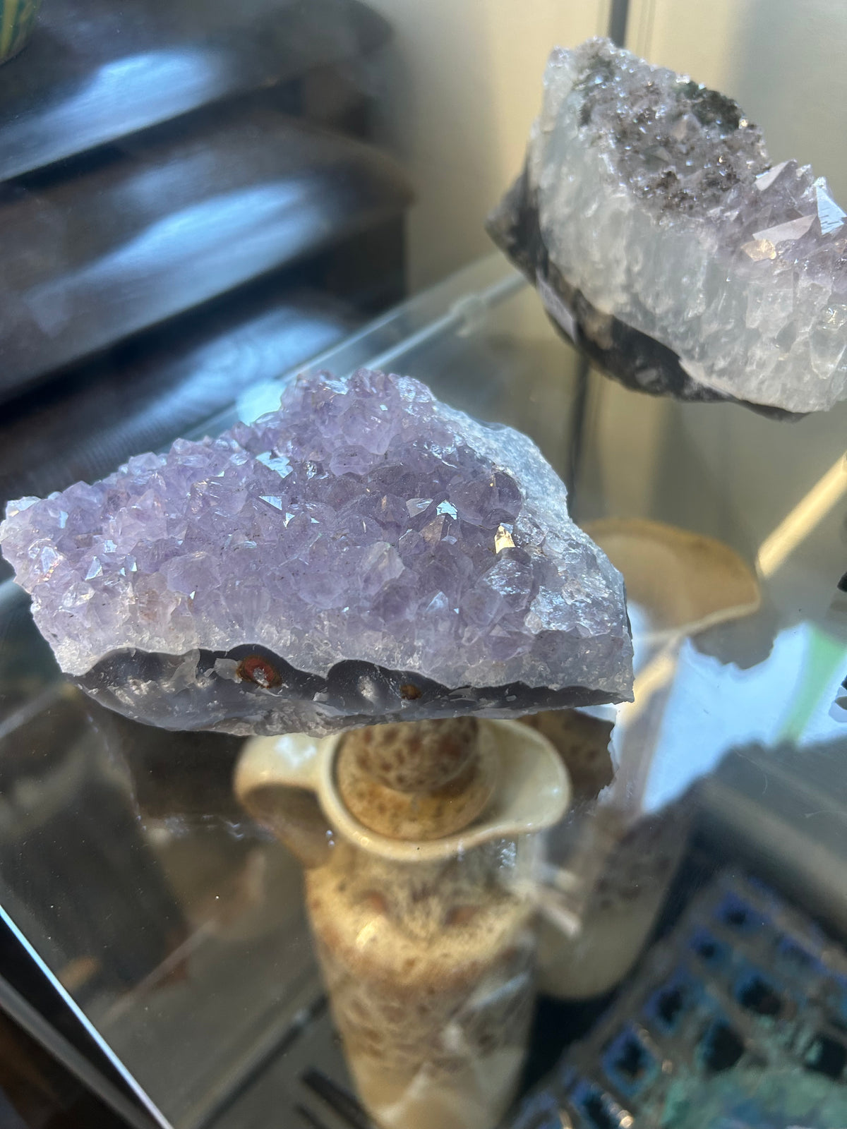 Natural Amethyst Crystal Cluster – 499g