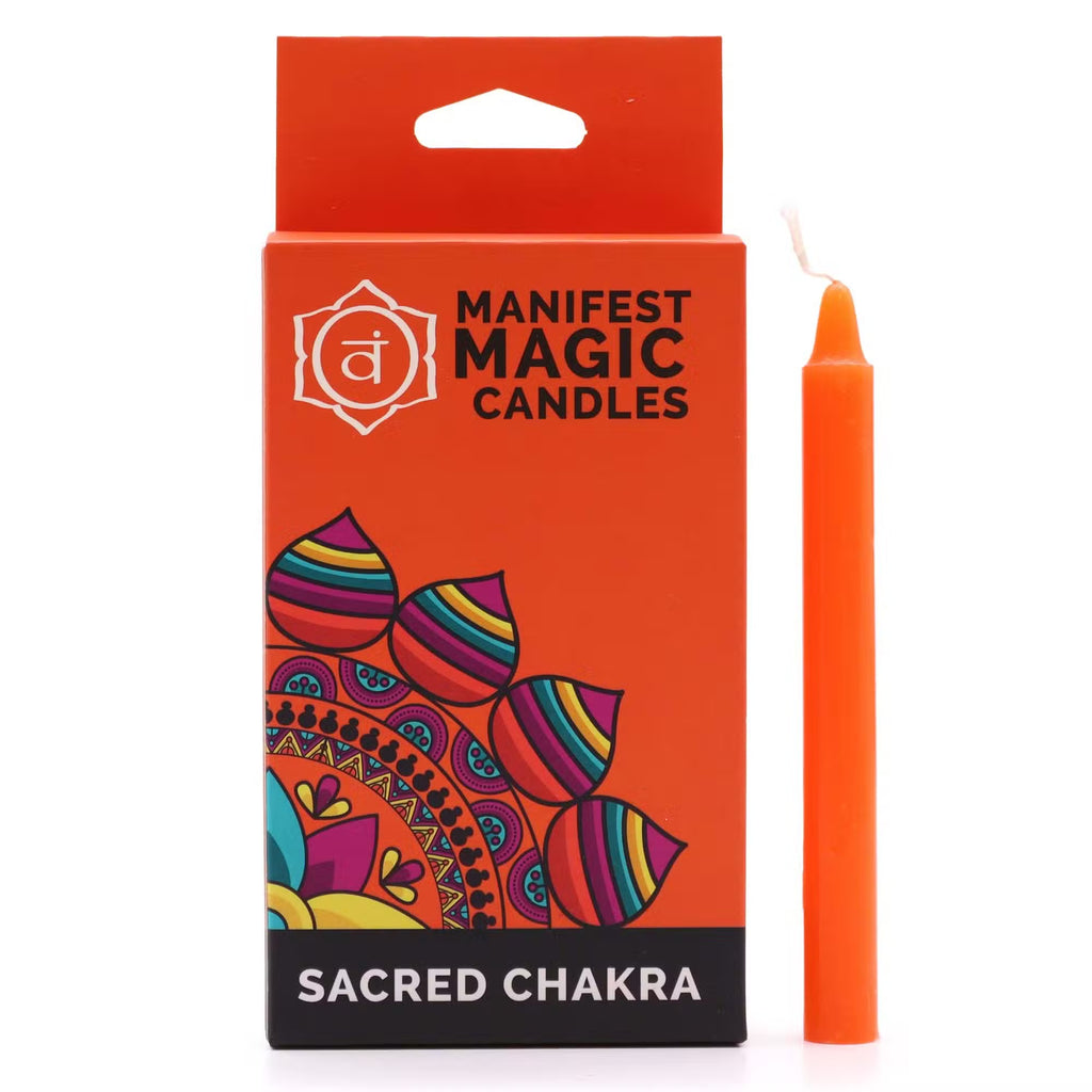 Orange Manifest Magic Candles (set of 12)