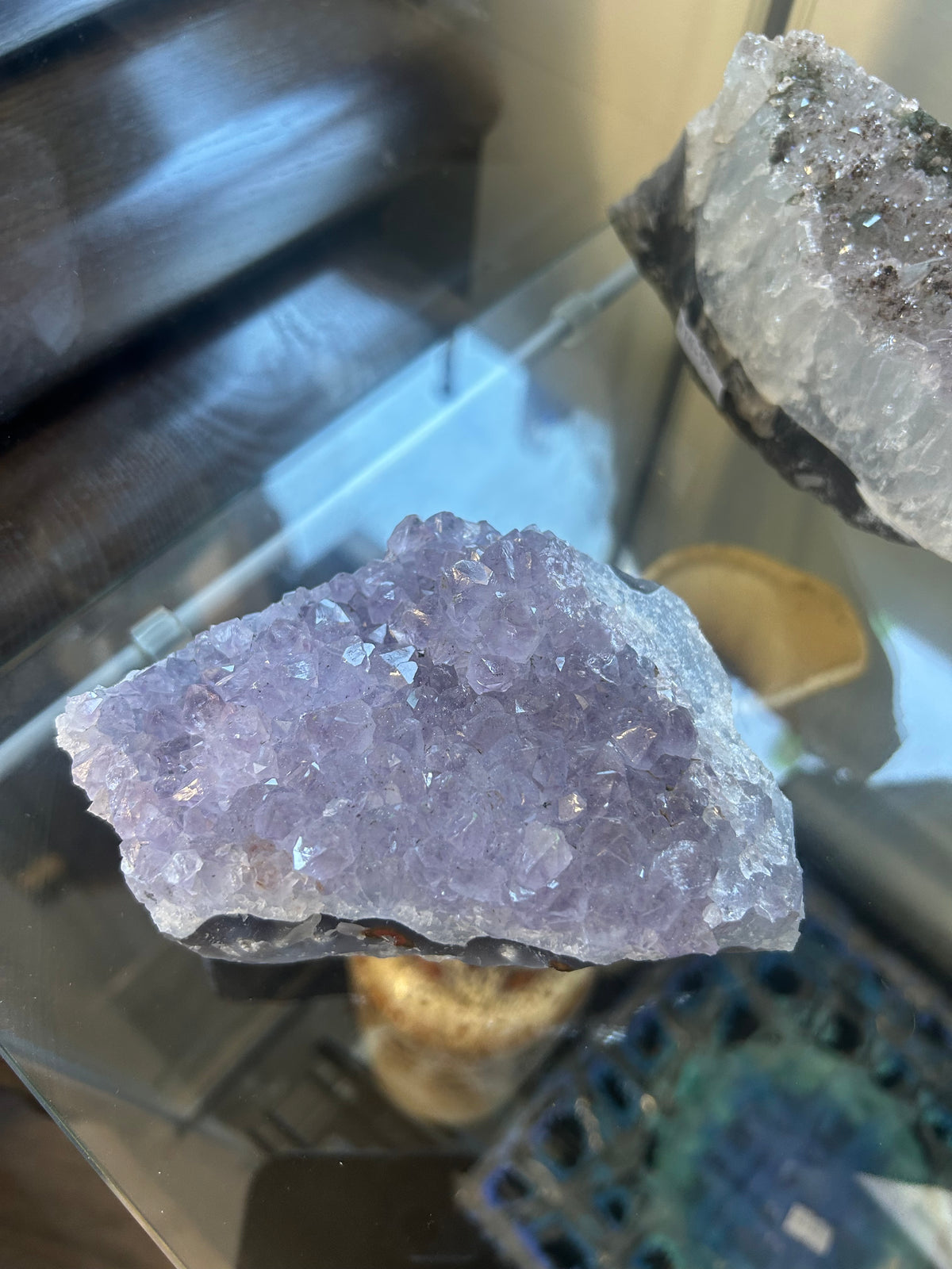 Natural Amethyst Crystal Cluster – 499g