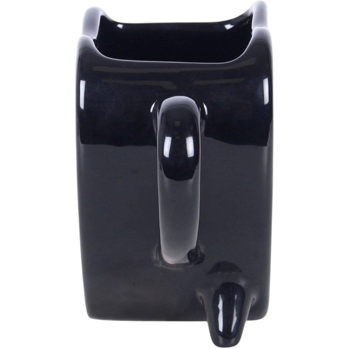 BLACK PLANCHETTE MUG