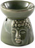 MYGA Green Buddha Ceramic Oil Burner / Wax Melt Burner