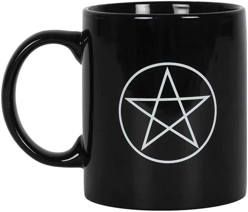 PENTAGRAM BLACK MUG