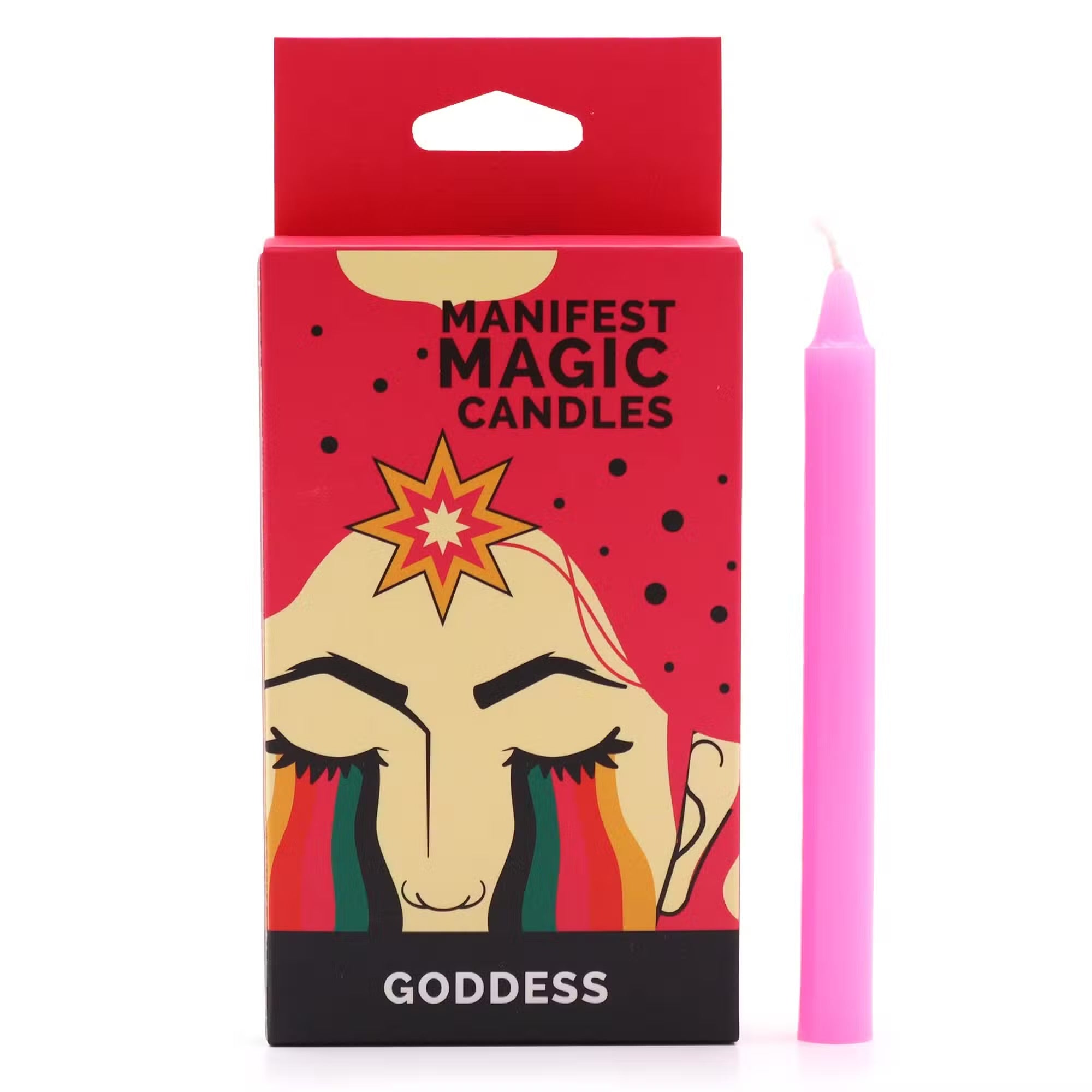 Manifest Magic Candles pink  (set of 12)