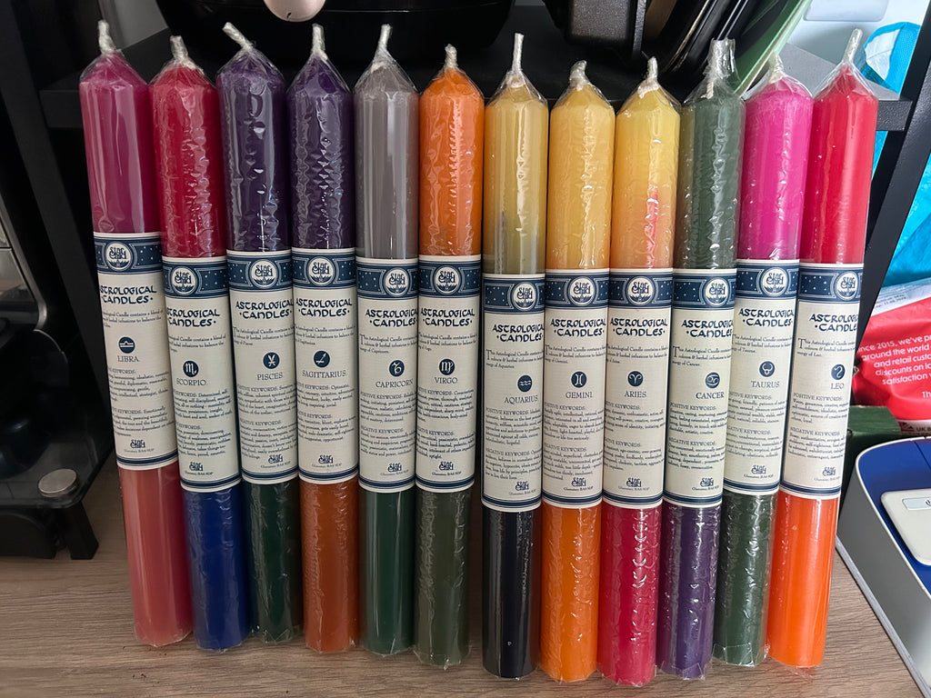 Star Child Zodiac Astrology Candle – Magical Infusion Ritual Candle
