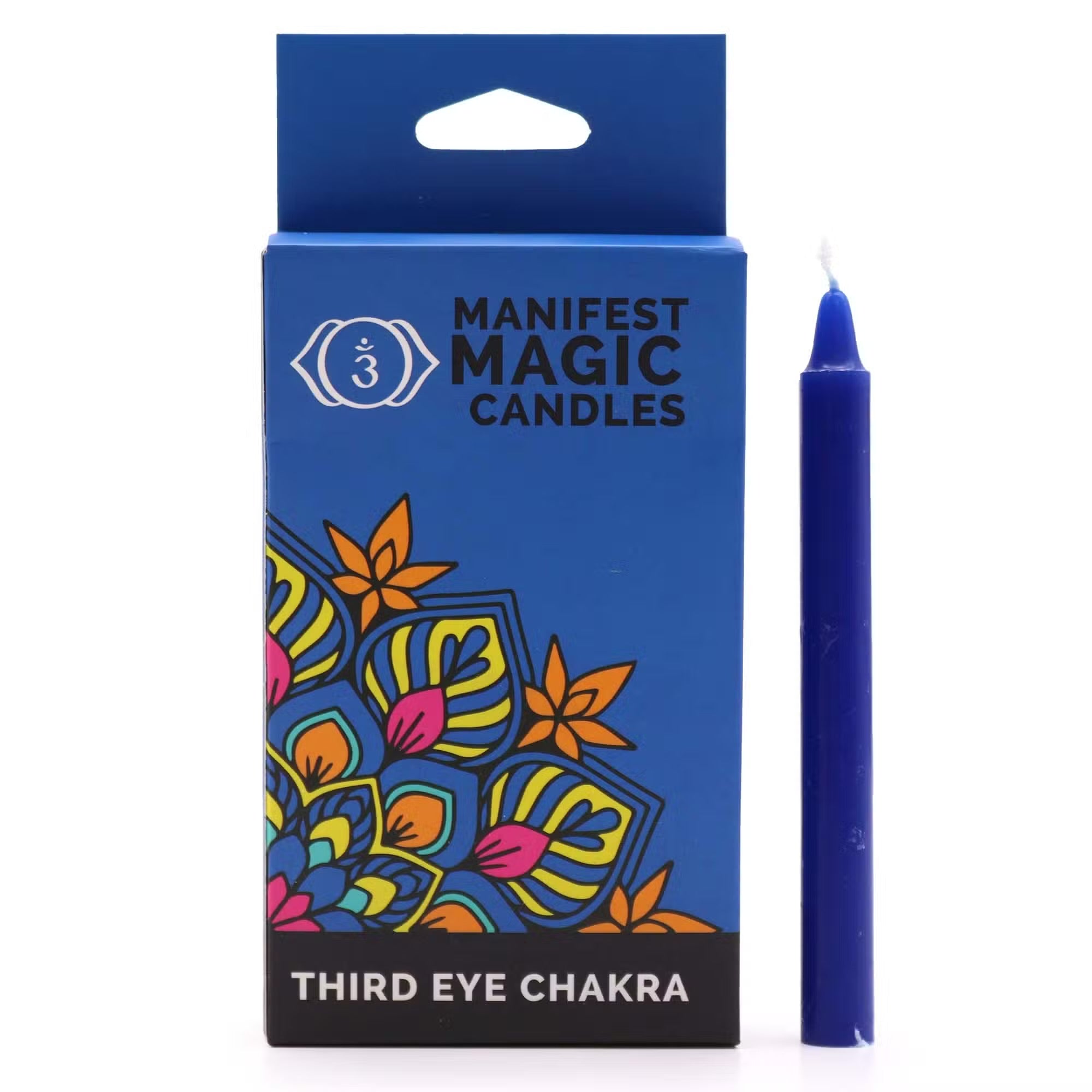 Indigo Manifest Magic Candles (set of 12)