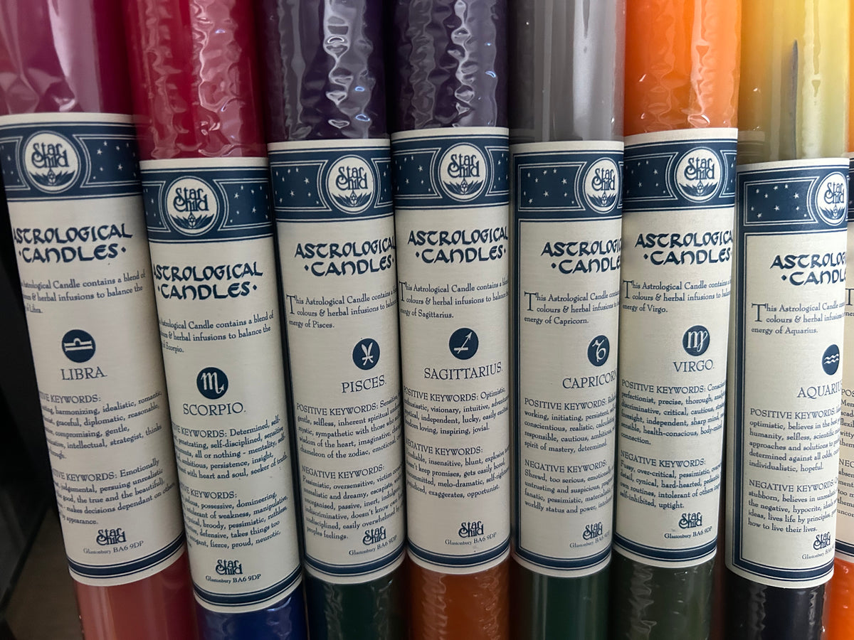 Star Child Zodiac Astrology Candle – Magical Infusion Ritual Candle