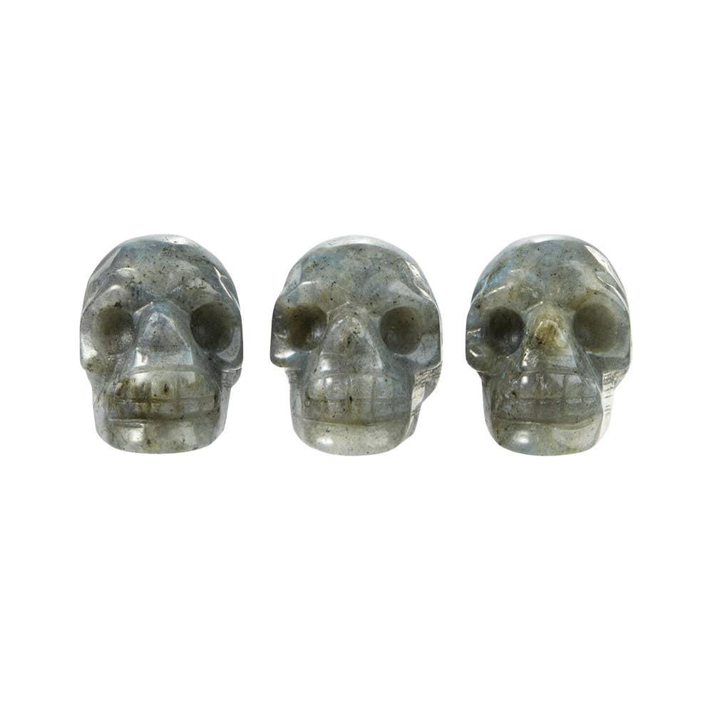 Mini Crystal Skull Head, 2cm