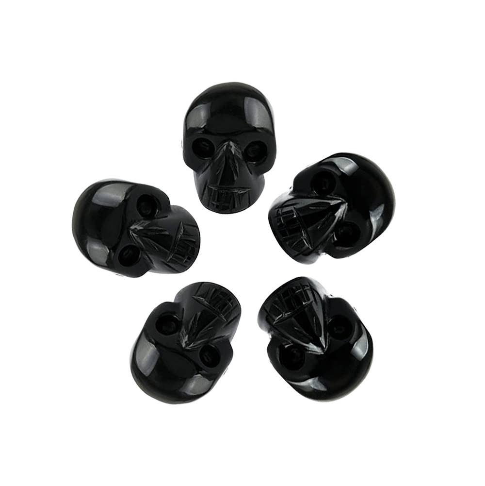 Mini Crystal Skull Head, 2cm