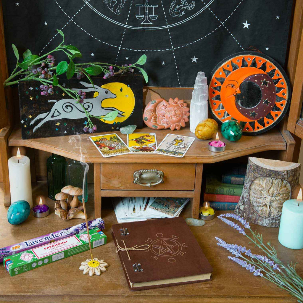 Blank Moon Phases Spell Book