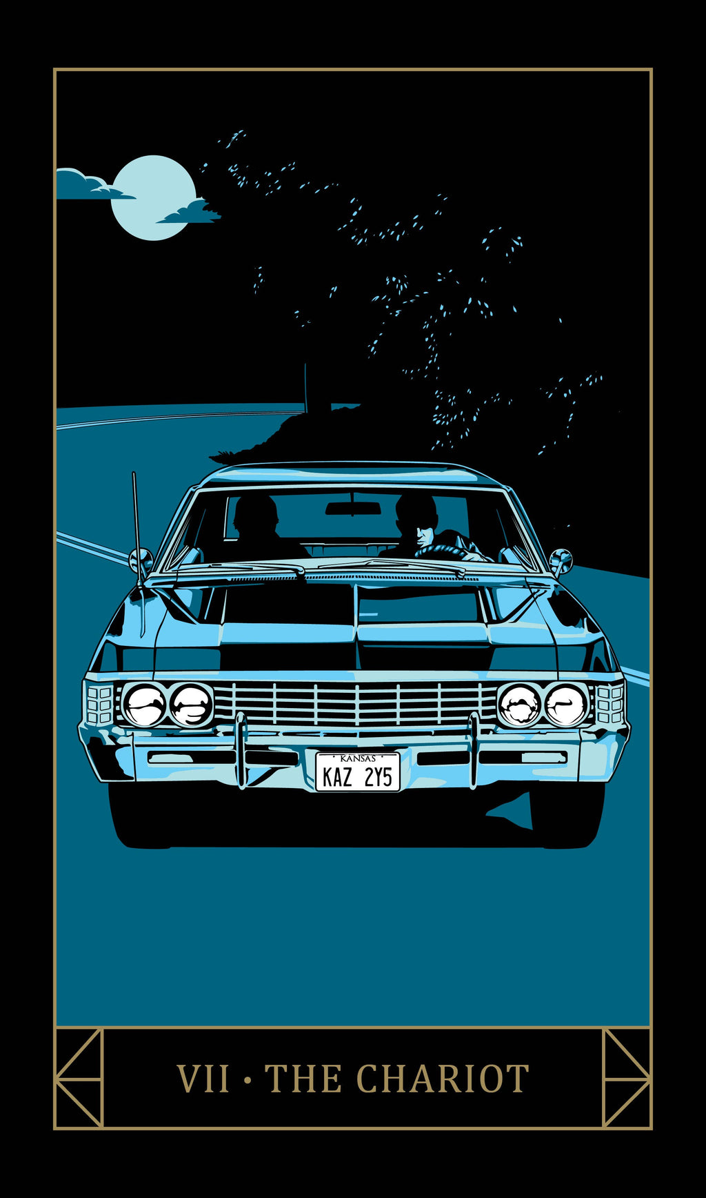 Supernatural Tiny Tarot Deck and Guidebook