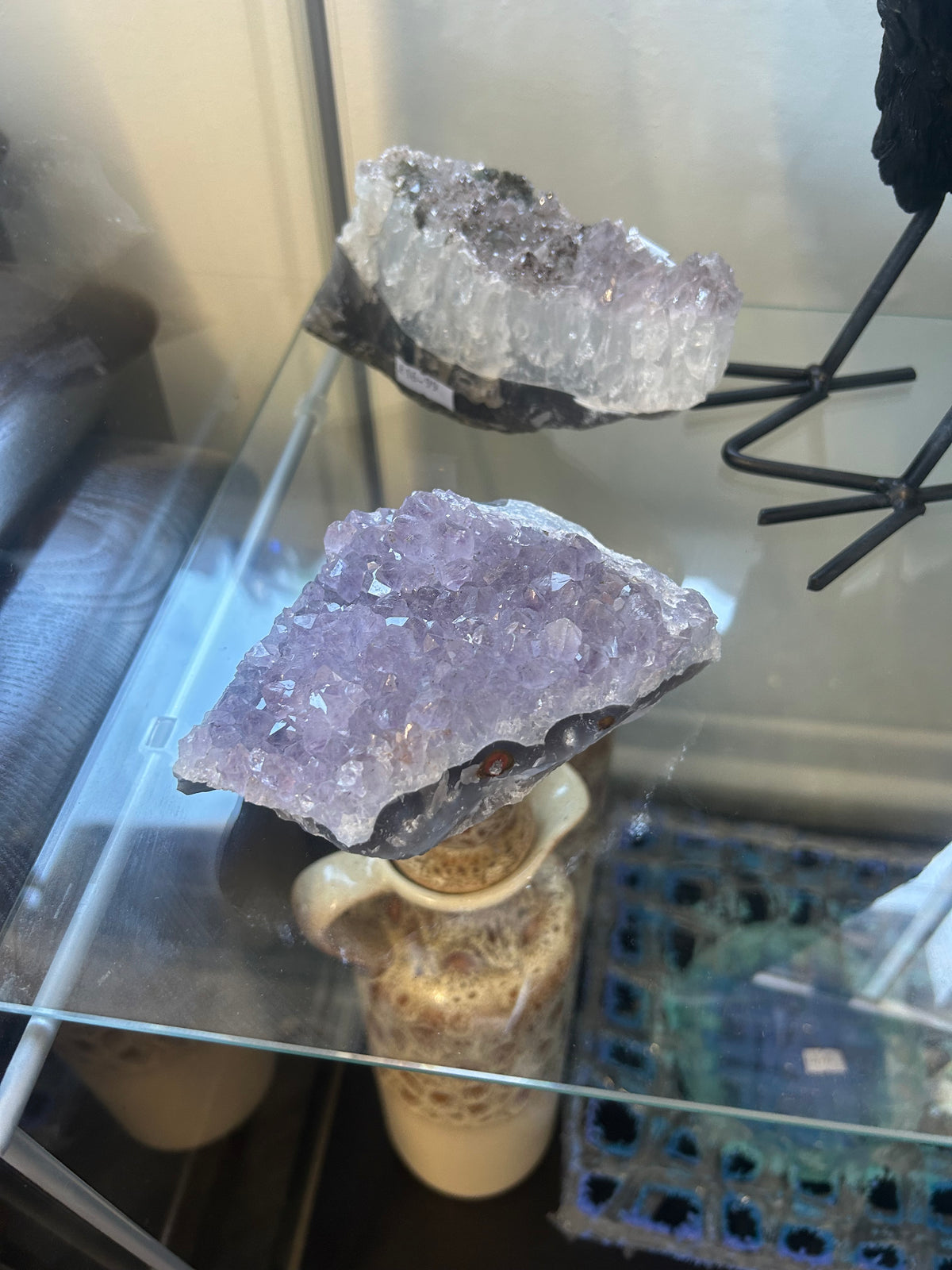 Natural Amethyst Crystal Cluster – 499g
