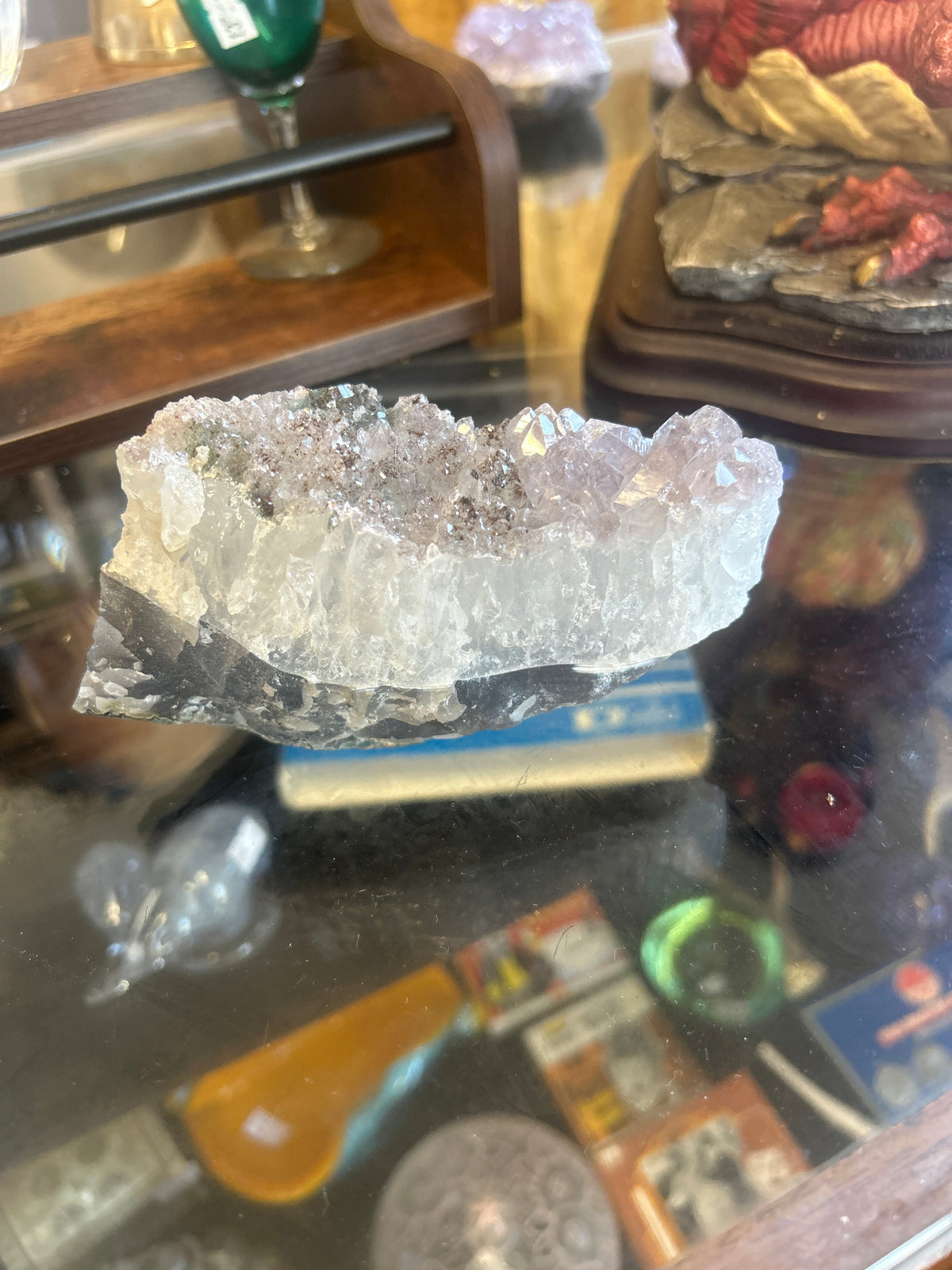 Natural Amethyst Crystal Cluster – 487g – Unique One-Off Piece