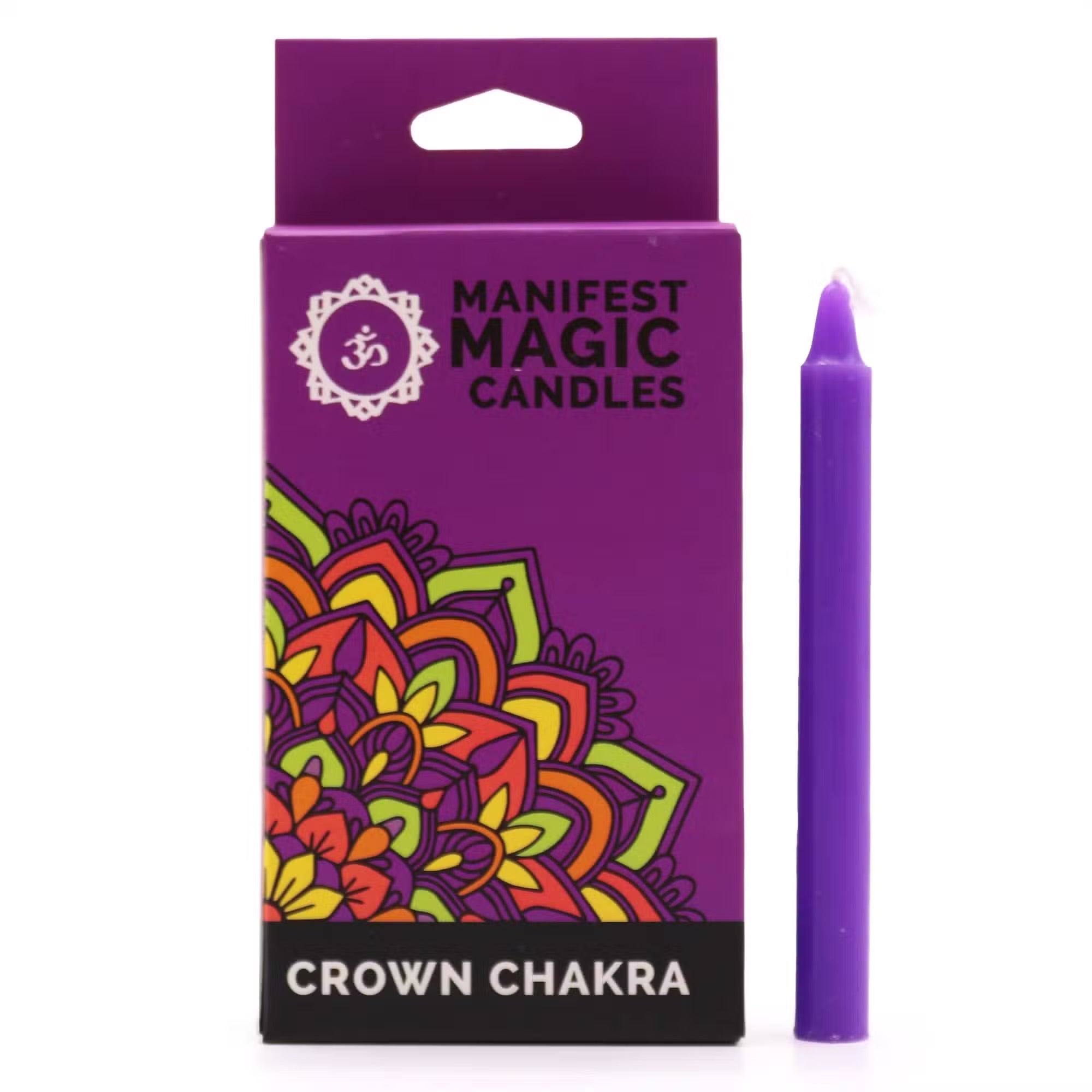 Purple Manifest Magic Candles (set of 12)