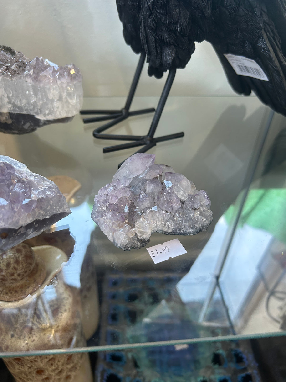 Natural Amethyst Crystal Cluster – 142g