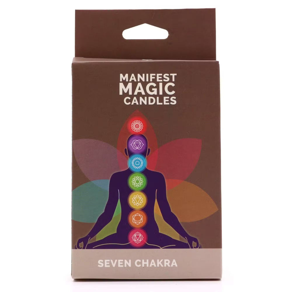 Seven Charkra Manifest Candles
