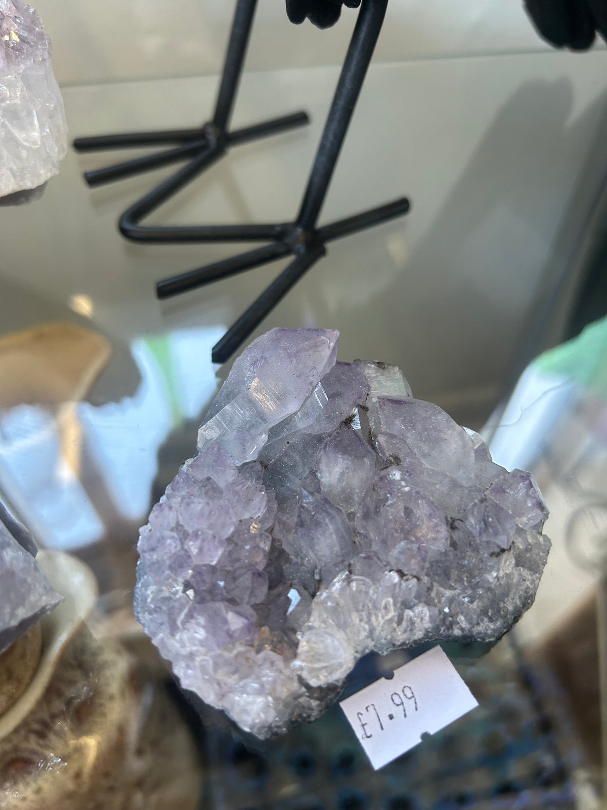 Natural Amethyst Crystal Cluster – 142g