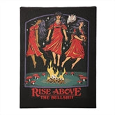19X25CM RISE ABOVE THE BULLSHIT CANVAS PLAQUE BY STEVEN RHODES