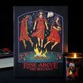 19X25CM RISE ABOVE THE BULLSHIT CANVAS PLAQUE BY STEVEN RHODES