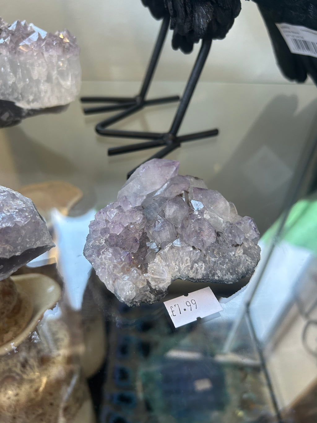 Natural Amethyst Crystal Cluster – 142g