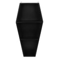 Coffin Shelving Display Gothic MDF Wall Shelf 50cm
