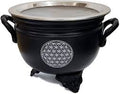 Iron Cauldron With Steel Mesh