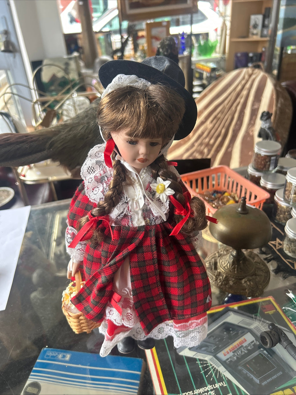 Porcelain Doll - Welsh Lady Costume - Daisy