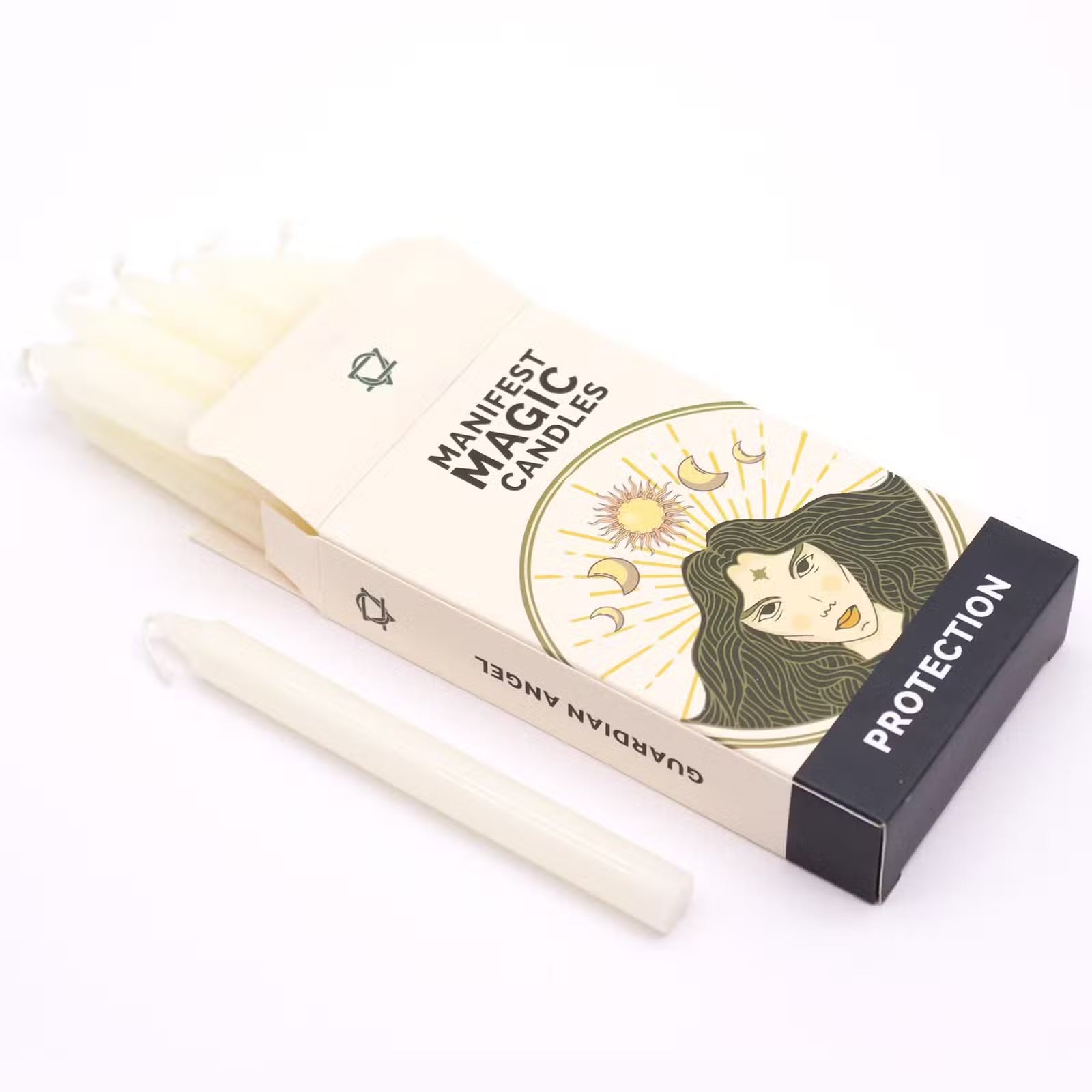 White Manifest Magic Candles (set of 12)