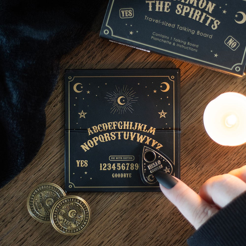 Mini Travel-Sized Talking Board Spirit Board Planchette