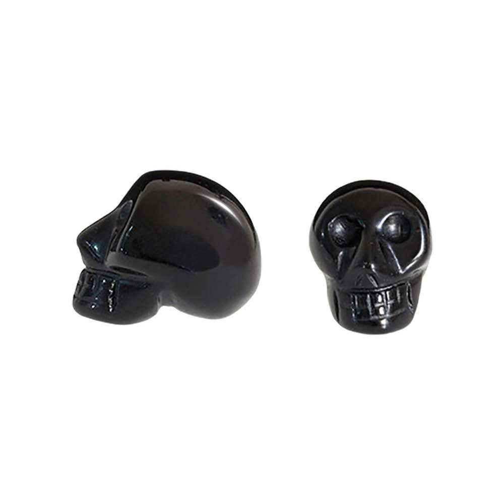 Mini Crystal Skull Head, 2cm