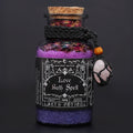 Ancient Witch Bath Spell Potion & Rose Quartz Crystal Amulet - Love