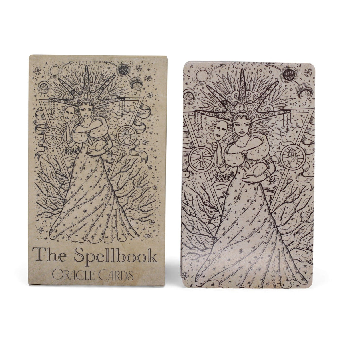 The Spellbook Oracle Cards- Witchcraft Deck