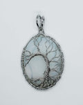 Tree of Life Opalite Pendant – Wire Wrapped Design